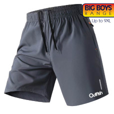 Shorts Grey Quick Dry BIG BOYS RANGE by Outfish Shorts Grey Quick Dry BIG BOYS RANGE by Outfish