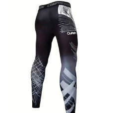 Leggings Quick Dry Black Striped Leggings Quick Dry Black Striped