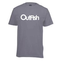 Outfish T-Shirt Cotton Grey