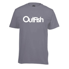 Outfish T-Shirt Cotton Grey