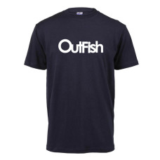 Outfish T-Shirt Cotton Black Outfish T-Shirt Cotton Black