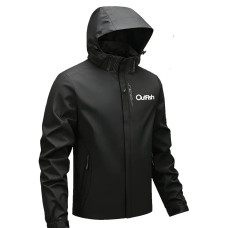 Rain Jacket by Outfish Black with FREE DELIVERY Rain Jacket by Outfish Black with FREE DELIVERY