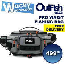 Wacky Wednesday Pro Waist Fishing Bag FREE Delivery