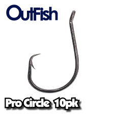 Pro Circle Hooks Size 1/0 10pack
