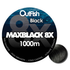 MAXBLACK 8X BRAID 1000M 12lb 0.10mm