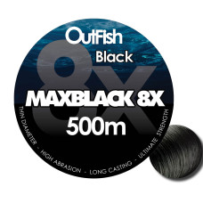 MAXBLACK 8X BRAID 1000M 80lb 0.40mm