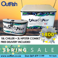 Spring Sale Chilly Pilly 18L + 3L HIPSTER COMBO Fibreglass Chiller Including Delivery Spring Sale Chilly Pilly 18L + 3L HIPSTER COMBO Fibreglass Chiller Including Delivery