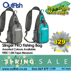 Spring Sale Slinger Pro Fishing Bag Free Tape Measure