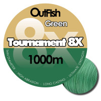 TOURNAMENT 8X BRAID Green 1000M 12lb 0.10mm