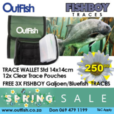 Spring Sale FISHBOY Galjoen Traces Set of 5 with TRACE WALLET STANDARD Spring Sale FISHBOY Galjoen Traces Set of 5 with TRACE WALLET STANDARD