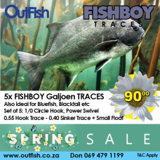 Spring Sale FISHBOY Galjoen Traces Set of 5 Spring Sale FISHBOY Galjoen Traces Set of 5