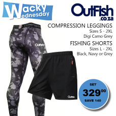 Wacky Wednesday Leggings Digi Camo & Fishing Shorts Wacky Wednesday Leggings Digi Camo & Fishing Shorts